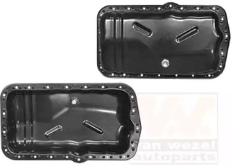 VAN WEZEL 4349070 -  Масляный поддон